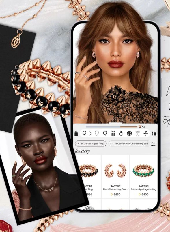 Cartier - Collection joaillerie Clash : l'audace numérique avec Drest - Actualités du luxe - actualités sur le luxe - actualité du luxe