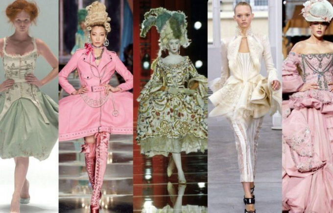 18 défilés inspirés par Marie-Antoinette, éternelle icône de mode - Actualités du luxe - actualités sur le luxe - actualité du luxe