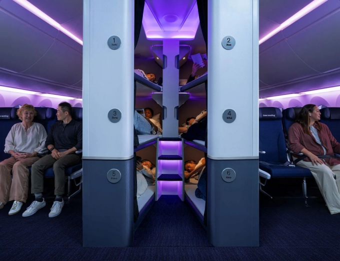 Air New Zealand lance ses lits superposés pour réenchanter le long-courrier - Actualités du luxe - actualités sur le luxe - actualité du luxe