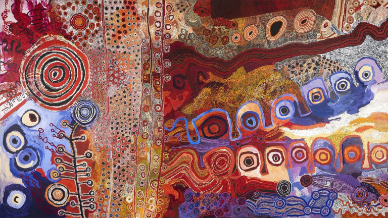 Genève Exposition – Femmes artistes aborigènes : l’éclat de l’art aborigène au musée Rath