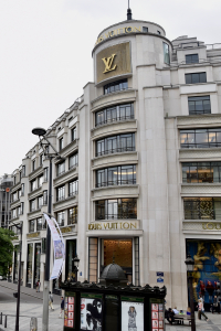 Le siège de Louis Vuitton, marque phare du groupe LVMH, à Paris