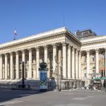 Façade du Palais Brongniart, ancien siège de la Bourse de Paris