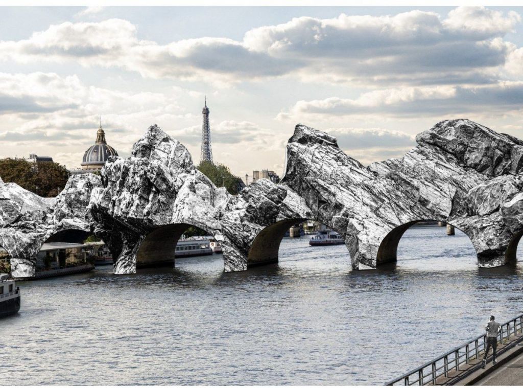 La Caverne du Pont-Neuf par JR — rendu officiel