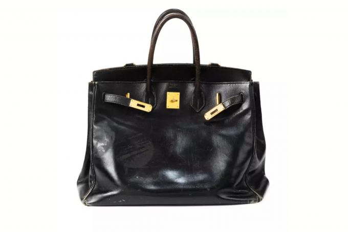 Le Birkin original de Jane Birkin, sac le plus cher du monde