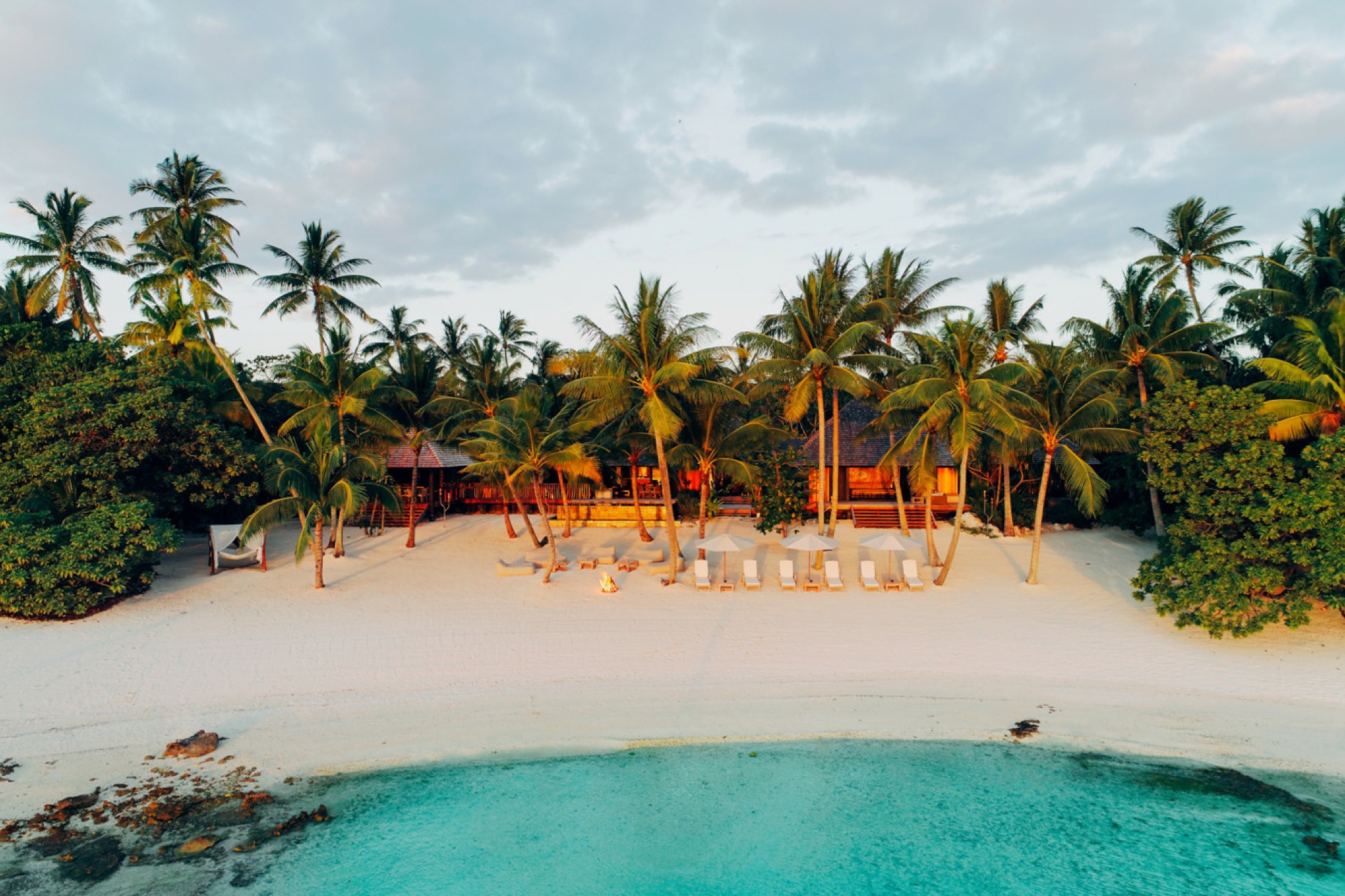Nukutepipi, l'atoll privé de Guy Laliberté dans les Tuamotu, en Polynésie française.