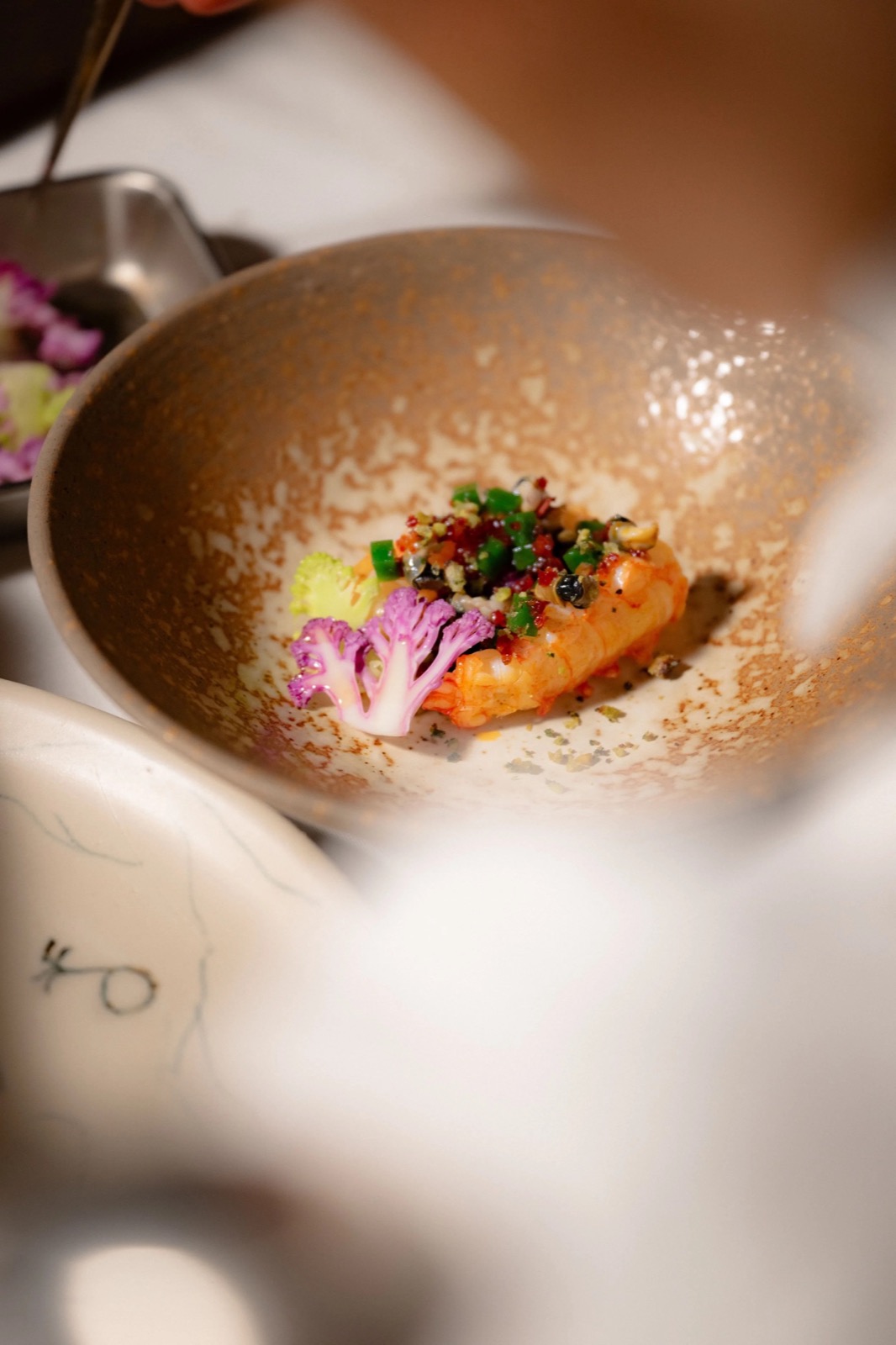 Restaurant pur paris langoustine jean francois rouquette