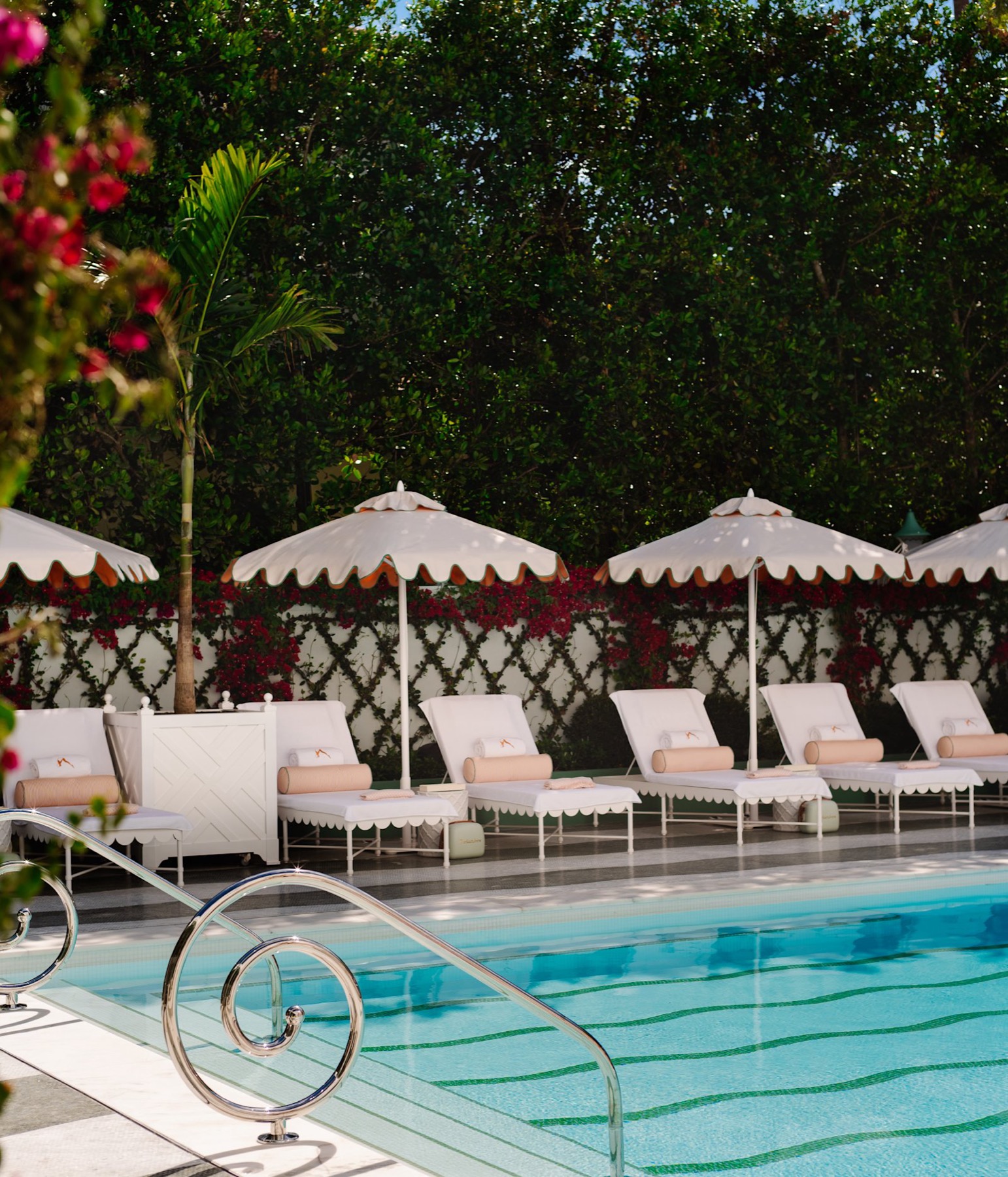 The vineta hotel palm beach piscine pool house
