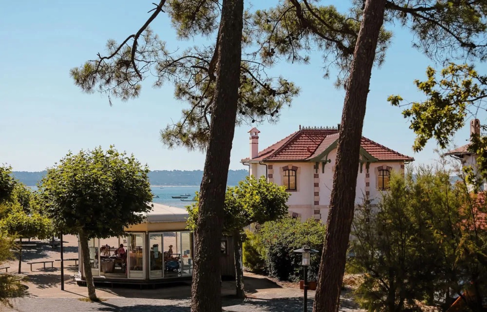 Villa colette cap ferret bassin arcachon verriere