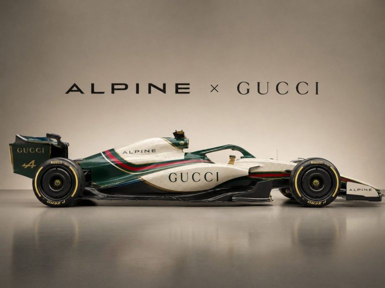 Gucci Racing Alpine : l&rsquo;alliance inédite du luxe et de la Formule 1
