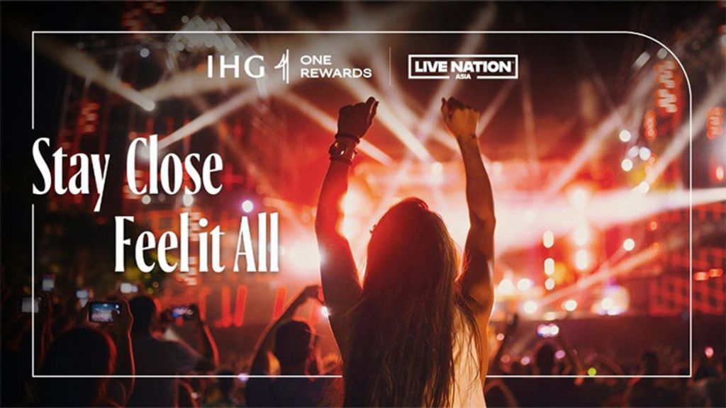 IHG One Rewards et Live Nation Asia unissent luxe et concerts en Grande Chine - La Revue du Luxe