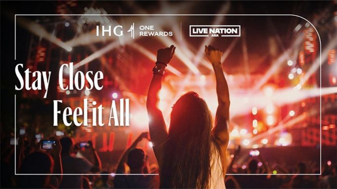 IHG One Rewards et Live Nation Asia unissent luxe et concerts en Grande Chine - La Revue du Luxe