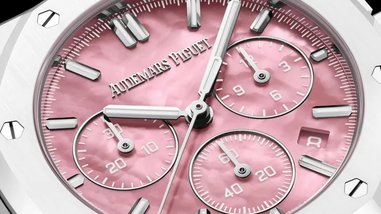 Audemars Piguet x Serena Williams : la Royal Oak Chronographe 38 mm se pare de céramique blanche