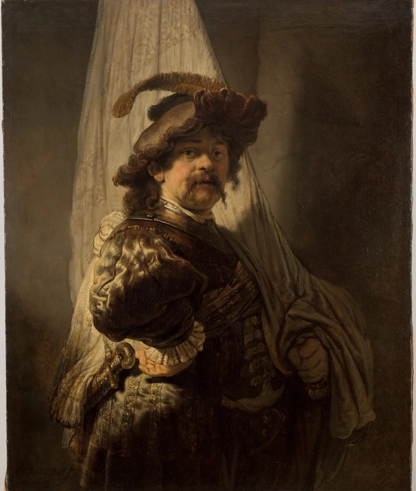 Le Porte-drapeau de Rembrandt, 1636, acquis par les Pays-Bas pour le Rijksmuseum