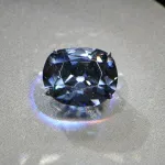 Le diamant Hope, 45,52 carats, au Smithsonian de Washington