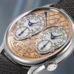F.P. Journe Chronomètre à Résonance « Régence » en platine à cadran or rose gravé, lot 7 de la vente Phillips de Genève