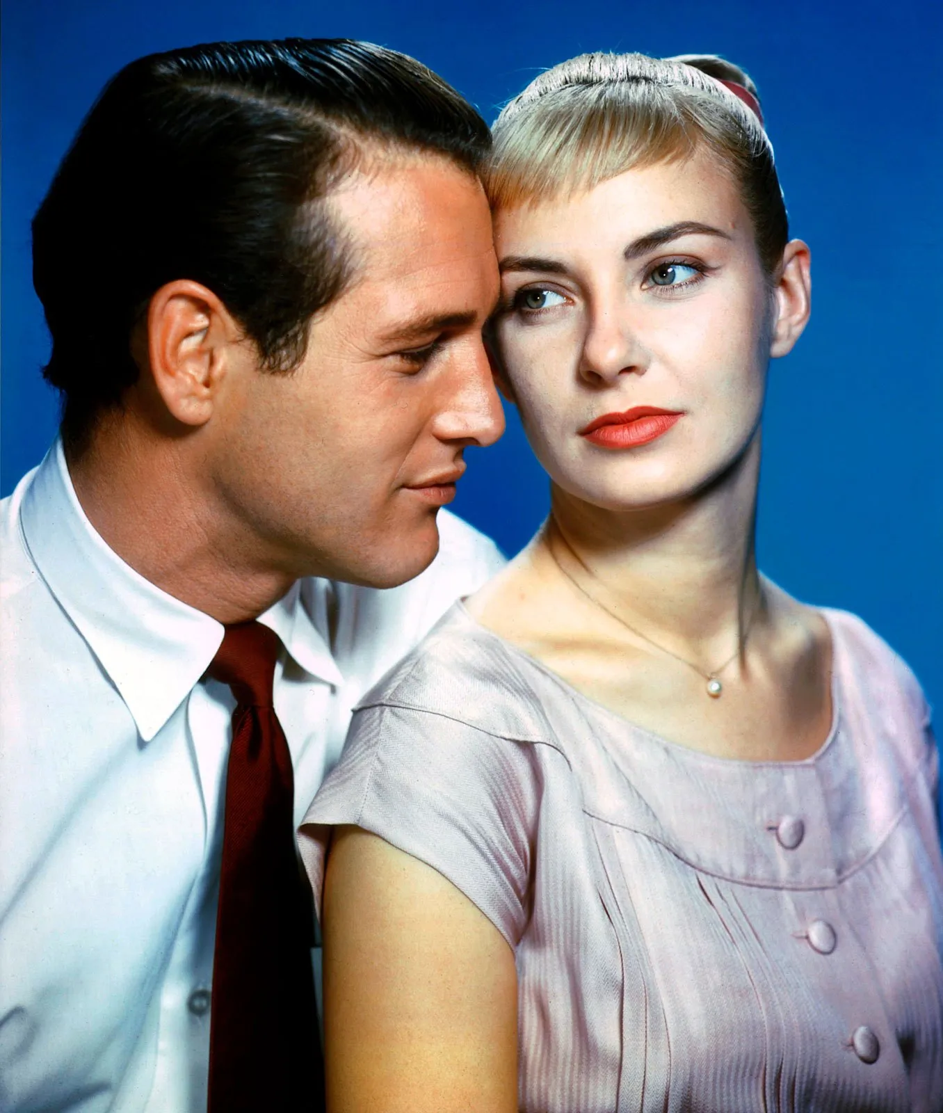 Paul Newman y Joanne Woodward en 1958